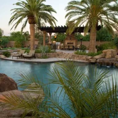 Tropical landscape